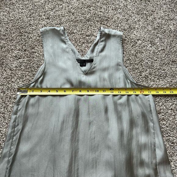 Theyskens' Theory light gray silk tank top size P - Picture 10 of 11